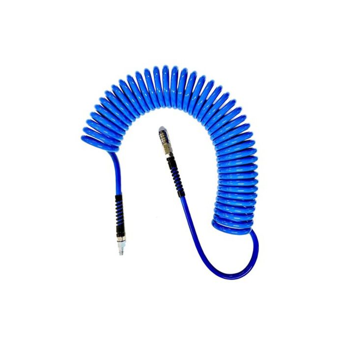 AZE Druckluftspiralschlauch 7.5m 12x8mm main product photo