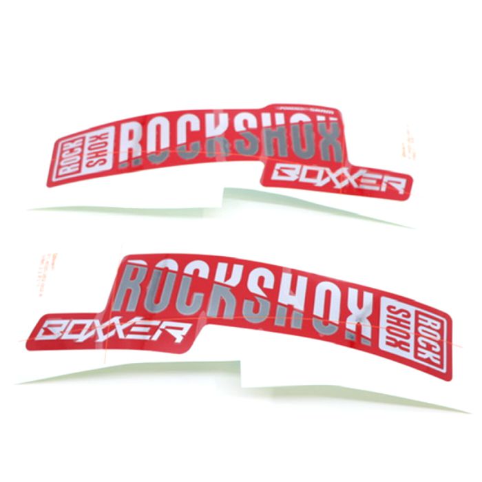 ROCK SHOX Fork Decal Kit, 35mm Boxxer 2019+ silver for red main product photo
