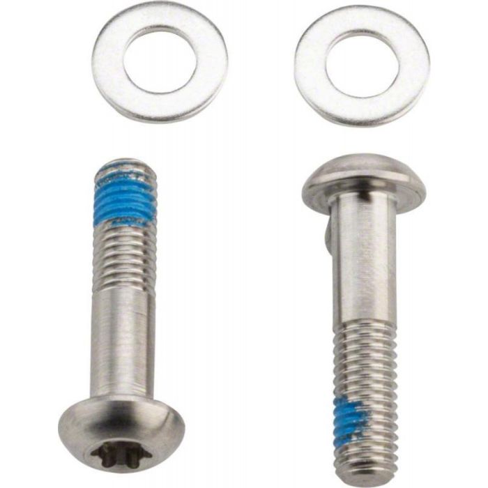 SRAM Bracket Mounting Bolts T25 Titanium 37mm Flatmount main product photo