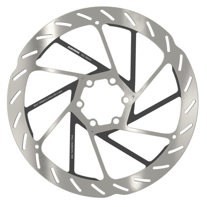 SRAM Rotor HS2 Rounded 6-bolt 180mm main product photo