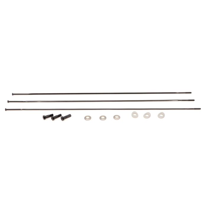 ZIPP Spoke and Nipple 270mm CX-Ray Straight Pull Qty 3 main product photo